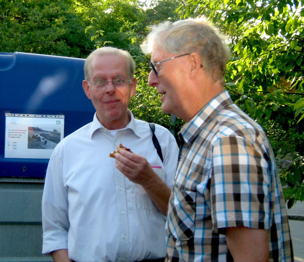 Anders & Ulf äter resp. pratar